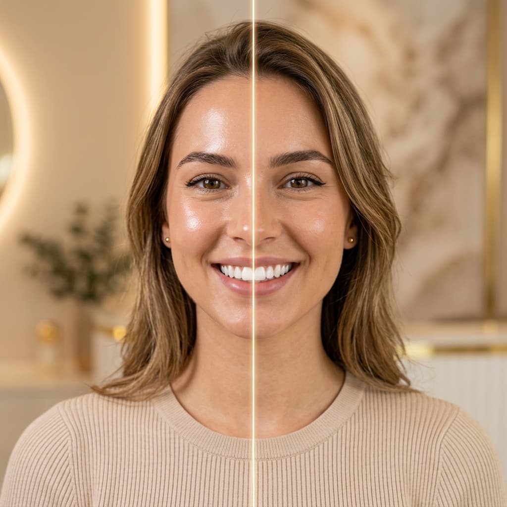 Radiant skin and healthy smile